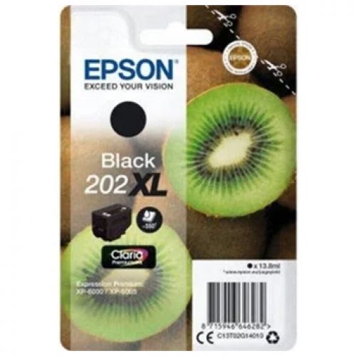Tinteiro Expression Premium XP6000 Nº202XL Preto , Epson , EPST02G14010 , 8715946646282